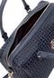 Bolsa Handbag Tommy Hilfiger Geométrica Preta/Azul-Marinho - Marca Tommy Hilfiger
