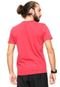 Camiseta Oakley Sun Skull Elipse Vermelha - Marca Oakley