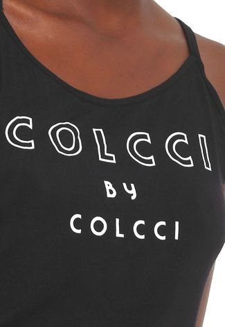 Regata Colcci Fitness Lettering Preta