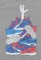 Camiseta Nike Menina Estampado Cinza - Marca Nike