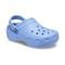 Sandália Crocs Classic Plataform Lined Clog Moon Jelly - 39 Azul - Marca Crocs