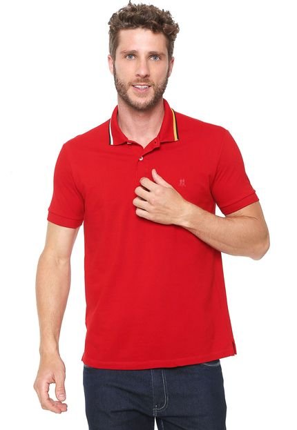 Camisa Polo Polo Wear Logo Vermelha - Marca Polo Wear