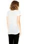 Blusa Canal Veado Branca - Marca Canal