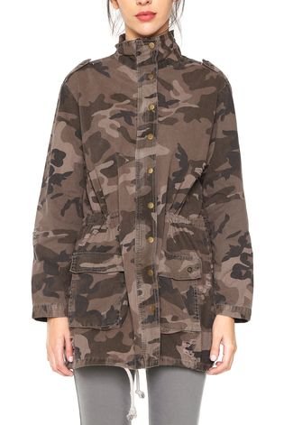 Parka jeans hot sale camuflada