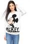 Moletom Flanelado Fechado Cativa Mickey Branco - Marca Cativa Disney