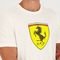 Camiseta Puma Scuderia Ferrari Race Big Shield Colored Branca - Marca Puma