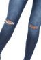 Calça Jeans Planet Girls Skinny Assimétrica Azul - Marca Planet Girls