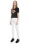 Camiseta Calvin Klein Jeans Cropped Sunny Preta - Marca Calvin Klein Jeans