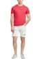 Camiseta Polo Ralph Lauren Custom Slim Fit Vermelha - Marca Polo Ralph Lauren