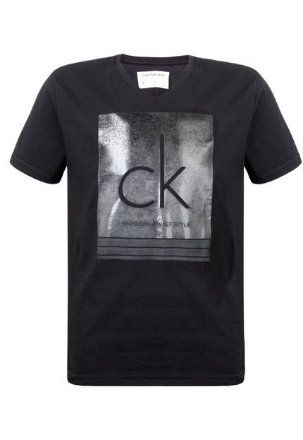 Camiseta Calvin Klein Kids Preta - Marca Calvin Klein Kids
