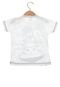 Camiseta Marisol para Colorir Infantil Branco - Marca Marisol