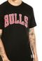 Camiseta New Era Chicago Bulls NBA Preta - Marca New Era