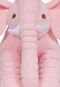 Almofada Elefante Gigante - Rosa Buba - Marca Buba Toys
