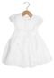 Vestido Anjos Baby Menina Branco - Marca Anjos Baby