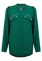 Camisa Colcci Rosie Tigre Verde - Marca Colcci