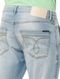 Calça Calvin Klein Jeans Masculina Stretch Cadarço Cós Off-White Tag Azul Clara - Marca Calvin Klein