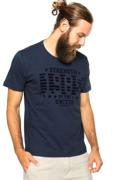 Camiseta Local Strength Azul Marinho - Marca Local
