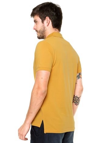 Camisa Polo U.S. Polo Logo Amarela