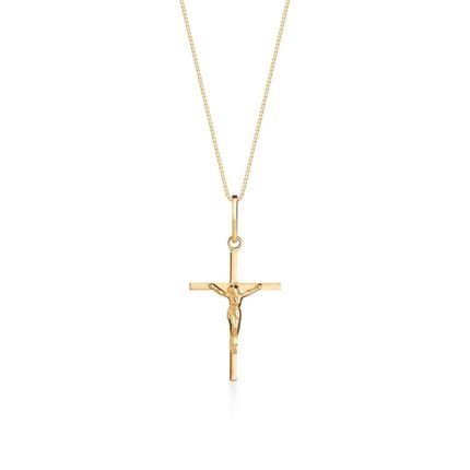Pingente Crucifixo em Ouro Amarelo 18k - Marca Monte Carlo