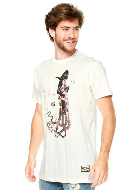 Camiseta Hang Loose Octopus Bege - Marca Hang Loose