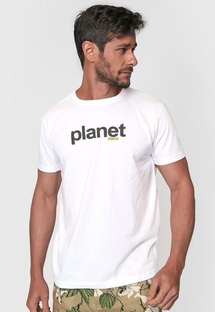Camiseta Osklen Planet Branca - Marca Osklen