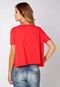 Blusa Colcci Tiger Bord Coral - Marca Colcci