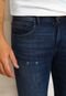 Calça Jeans AX ARMANI EXCHANGE Slim Estonada Azul - Marca AX ARMANI EXCHANGE