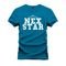 Camiseta Plus Size T-Shirt Confortável Estampada Nex Star - Azul - Marca Nexstar