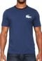 Camiseta Lacoste L!VE Logo Azul - Marca Lacoste