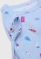Pijama Infantil GAP Curto Full Print Azul - Marca GAP