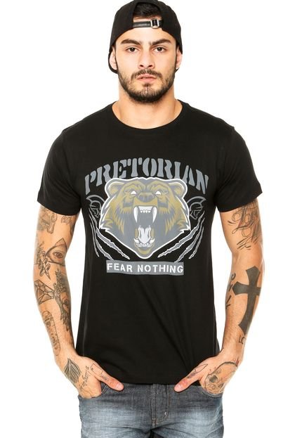 Camiseta Pretorian Fear Nothing Preta - Marca Pretorian
