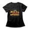 Camiseta Feminina I Want Pizza - Preto - Marca Studio Geek 