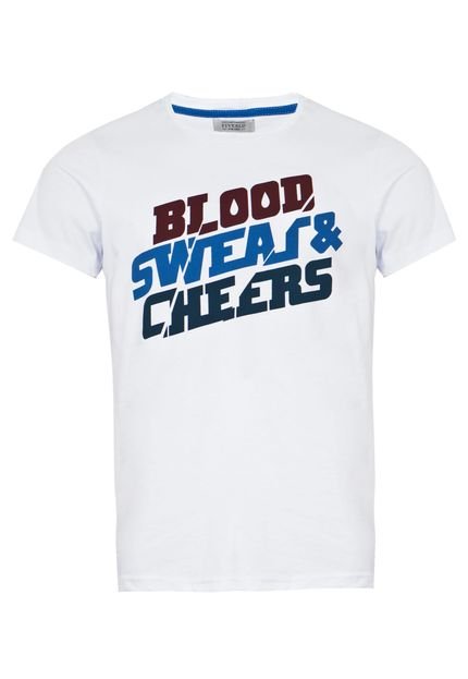 Camiseta FiveBlu Blood Branca - Marca FiveBlu