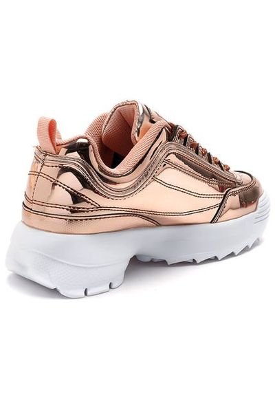 Tenis fila clearance oro rosa