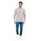 Camiseta Masculina Mr Kitsch Gola Redonda Mescla Cinza Emporio Alex - Marca Emporio Alex