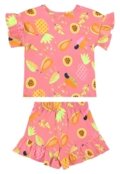 Conjunto Infantil com Blusa e Short para Menina Bee Loop Rosa - Marca Bee Loop