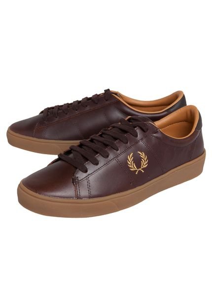 Sapatênis Fred Perry Solado Marrom - Marca Fred Perry