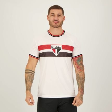Camisa São Paulo Arrows Branca e Vermelha - Marca SPR