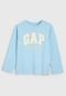 Camiseta GAP Infantil Paris Azul - Marca GAP