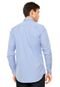 Camisa Lacoste Regular Fit Easy Care Azul - Marca Lacoste