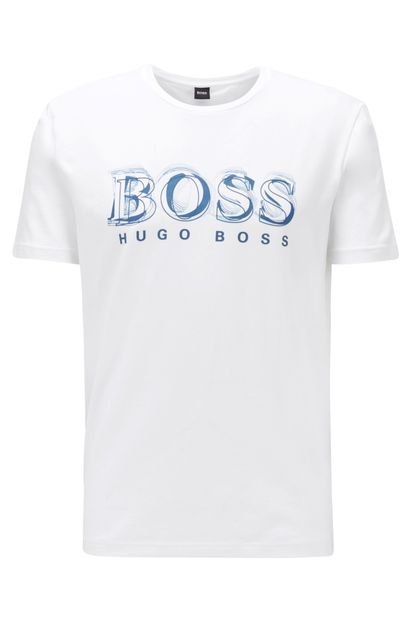 Camiseta BOSS Tee 4 Branco - Marca BOSS