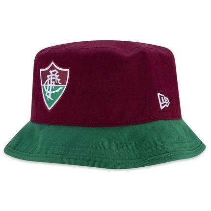 Headwear New Era Chapeu Bucket Fluminense Vermelho Escuro - Marca New Era