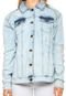 Jaqueta Jeans Carmim Andreia Oversize Azul - Marca Carmim