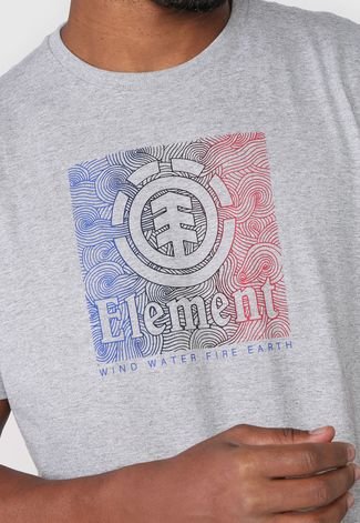 Camiseta Element Audobon Cinza