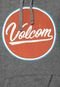 Moletom Volcom Germ Script Cinza - Marca Volcom