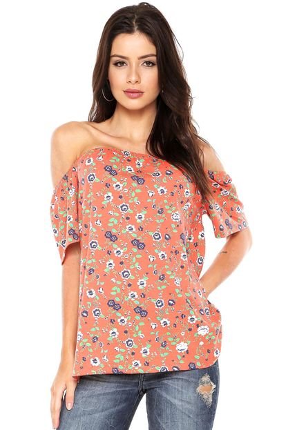 Blusa Nolita Estampada Laranja - Marca Nolita