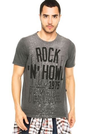 Camiseta Triton Rock Cinza