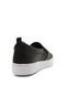 Slip On Couro Dumond Lettering Preto - Marca Dumond