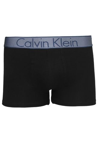 Cueca Calvin Klein Underwear Boxer Low Rise Trunk Customized Preto