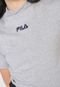 Camiseta Fila High Neck Cinza - Marca Fila